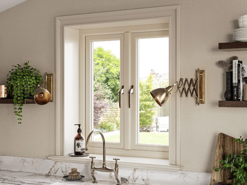 White Casement Windows - VEKA & Halo