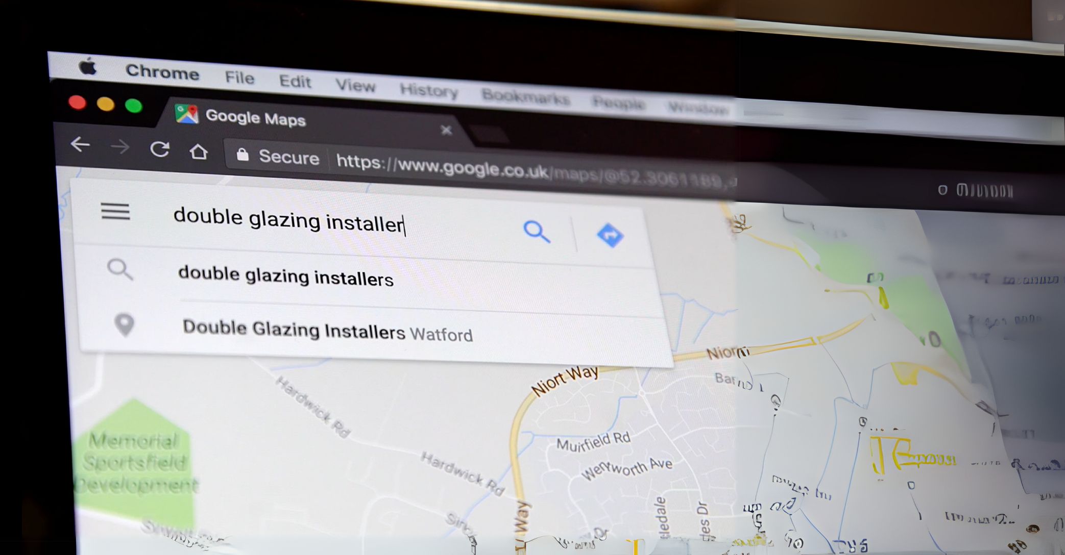 Double glazing installer banner