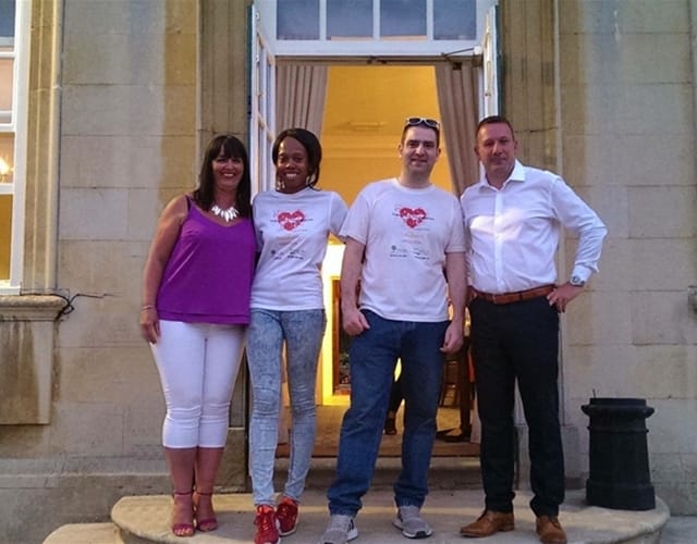 Sun shines again for record golf day